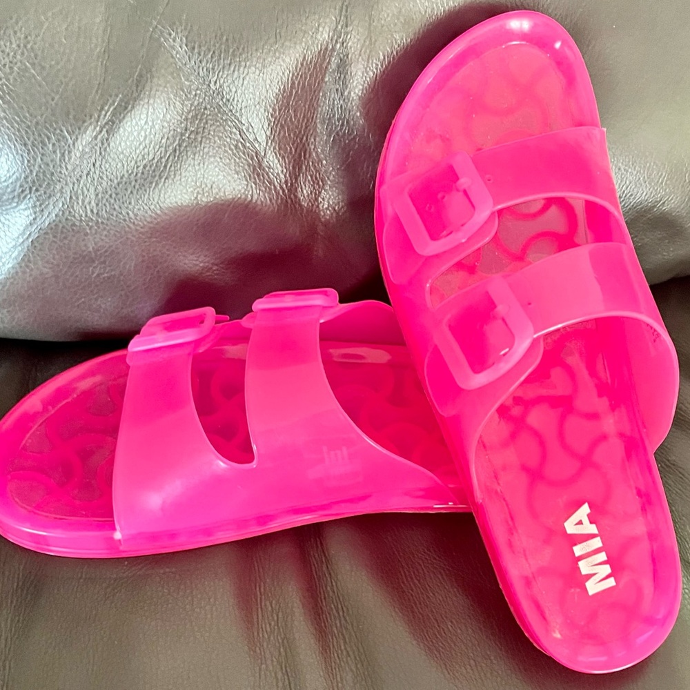 Mia Jewel Double Strap Jelly